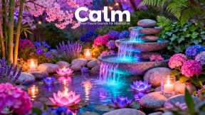 Bamboo Water Meditation Music 🌿 Calm the Mind, Reduce Stress & Sleep Peacefully