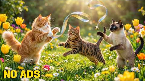 12 Hours of CALMING Music for Cats to Reduce Stress and Anxiety