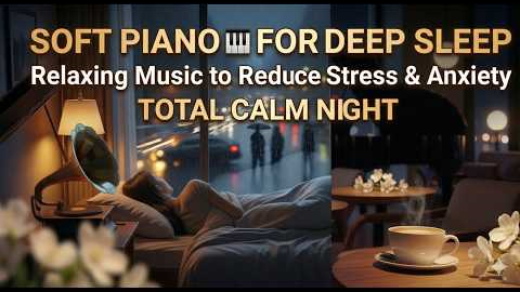 Soft Piano for Deep Sleep 🎹 | Relaxing Music to Reduce Stress & Anxiety