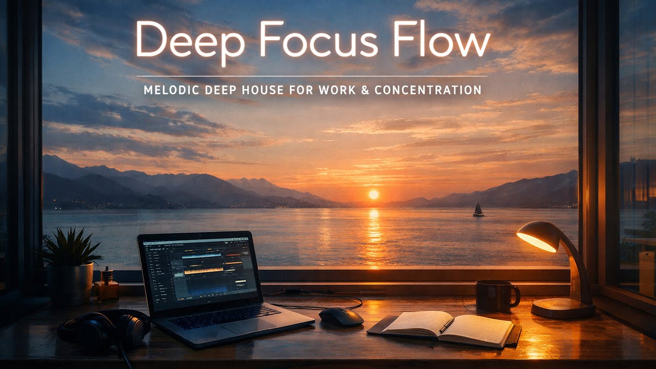 Deep Focus Flow – Melodic Deep House for Work & Concentration – commaik music