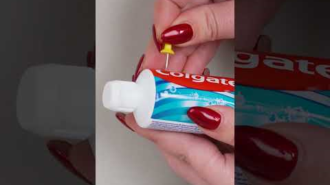 Toothpaste is full of surprises! 🚽💗🫧 #shorts #diy #bathroom #lifehacks
