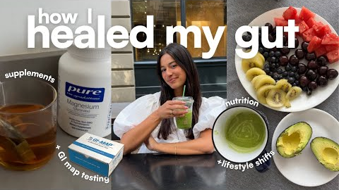 MY GUT HEALING JOURNEY | how I got rid of my digestive issues, gas & bloating!