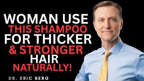 JUST THIS 1 Shampoos That Naturally Reactivate Hair Growth | Dr. Eric Berg DC