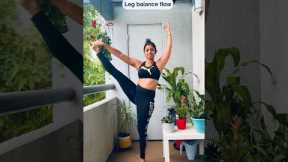 Standing balancing asanas on one leg!! #yoga #yogapractice #yogateacher #yogalife #yogabalance