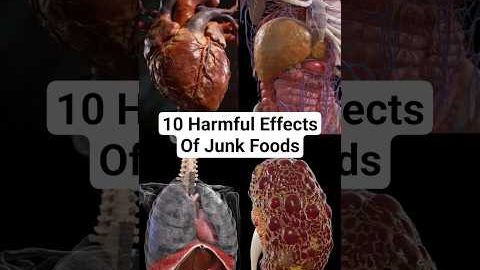 10 Harmful Effects Of Junk Foods on Your Health #healthtips