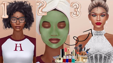 Asmr skin care routine for acne-prone sensitive skin animation