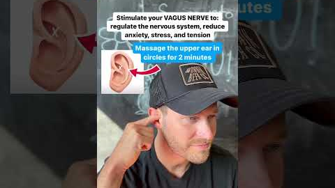 Vagus nerve massage for stress and anxiety RELIEF