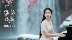 Relaxing piano and violin music helps you sleep soundly and reduce stress - Ghibli style music