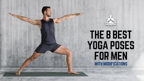 The 8  best yoga poses for men (with modifications) | #yogaformen