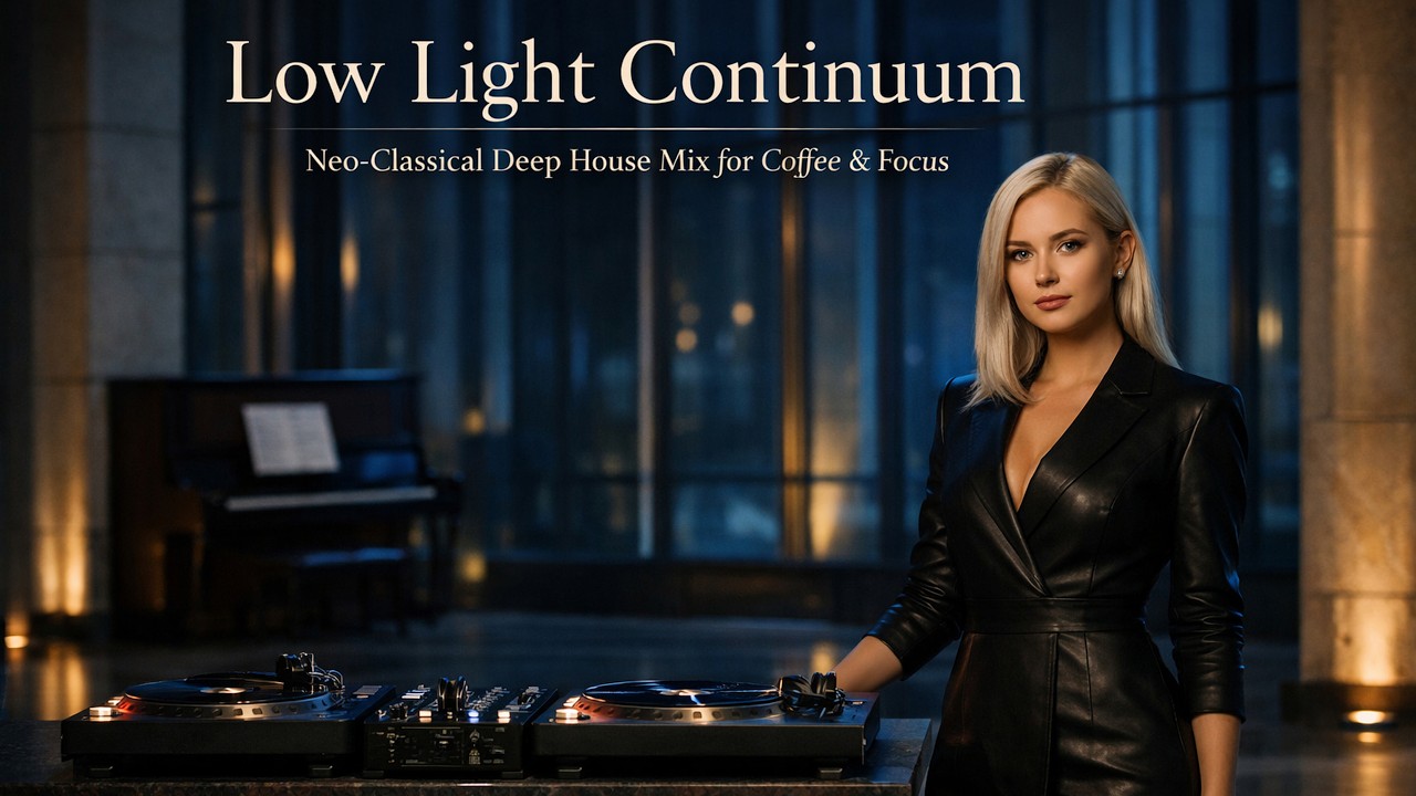 Low Light Continuum – Neo Classical Deep House Mix for Coffee & Focus – commaik music