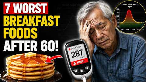 Seniors: Avoid These 7 Breakfast Foods That May Spike Blood Sugar | Senior Health Tips
