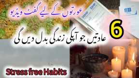 6 Life Changing Healthy Habits✨ Healthy Lifestyle Tips | How to Be Stress free
