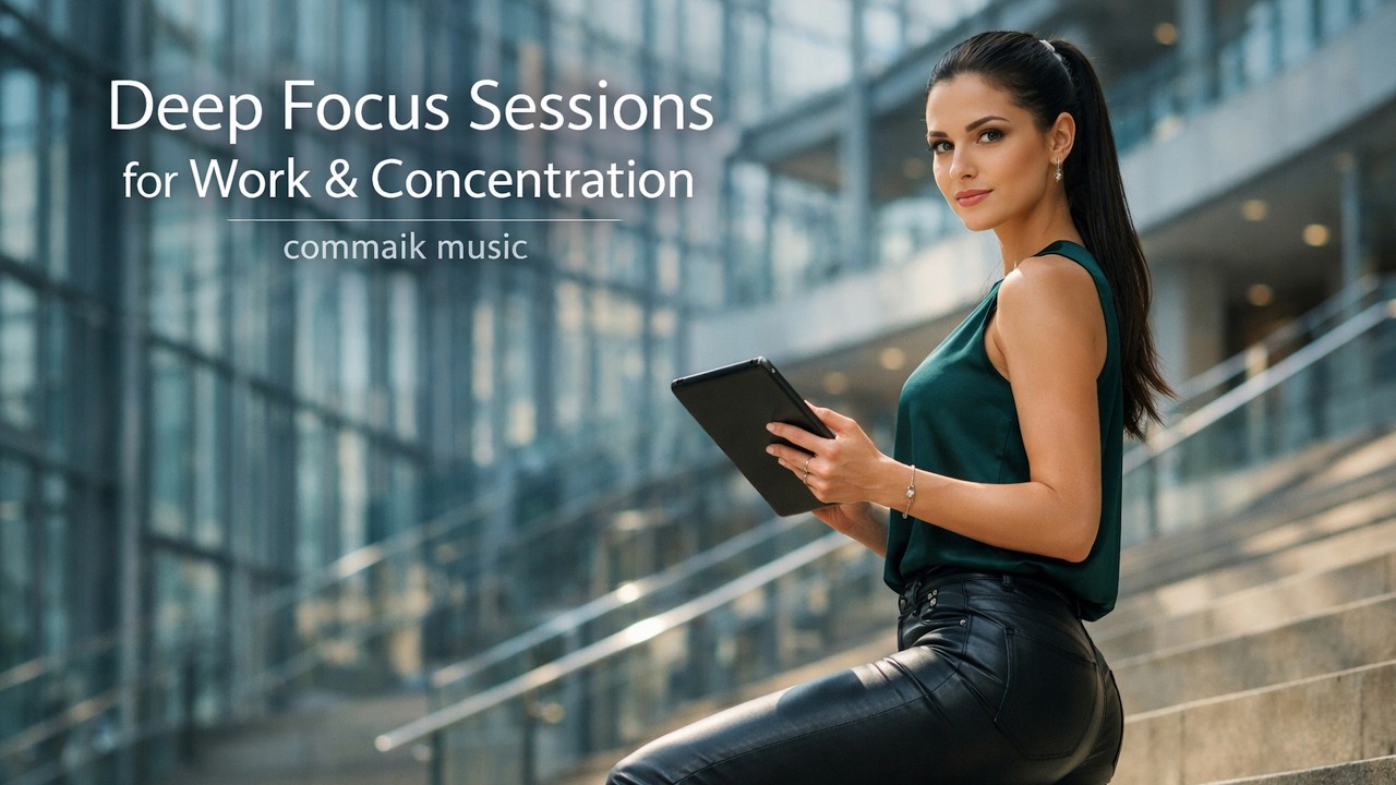 Deep Focus Sessions – Melodic Deep House for Work & Concentration – commaik music