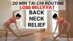 20-Min Gentle Tai Chi Workout 🌿 Relieve Back & Neck Pain Naturally