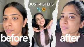 4 Step Skincare Routine for Oily Skin | Best Products & Results